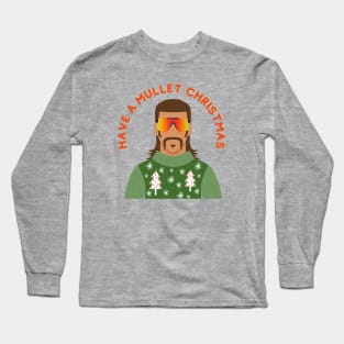 Mullet Christmas Long Sleeve T-Shirt